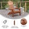 Flash Furniture Red All-Weather Folding Adirondack Chairs, 2PK 2-JJ-C14505-RED-GG - alternate 7